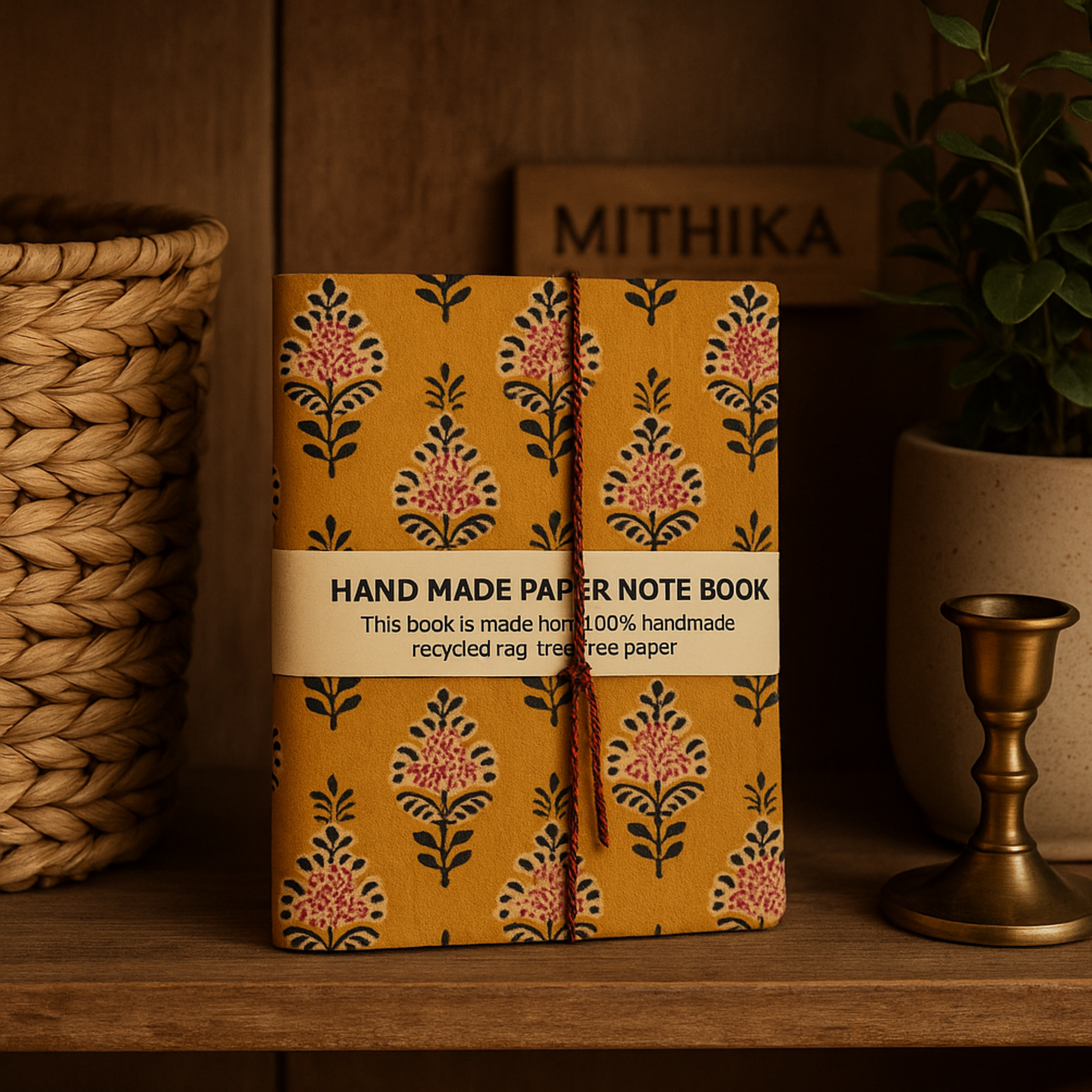 Handmade Notebook – Eco-Friendly Artisan Craft