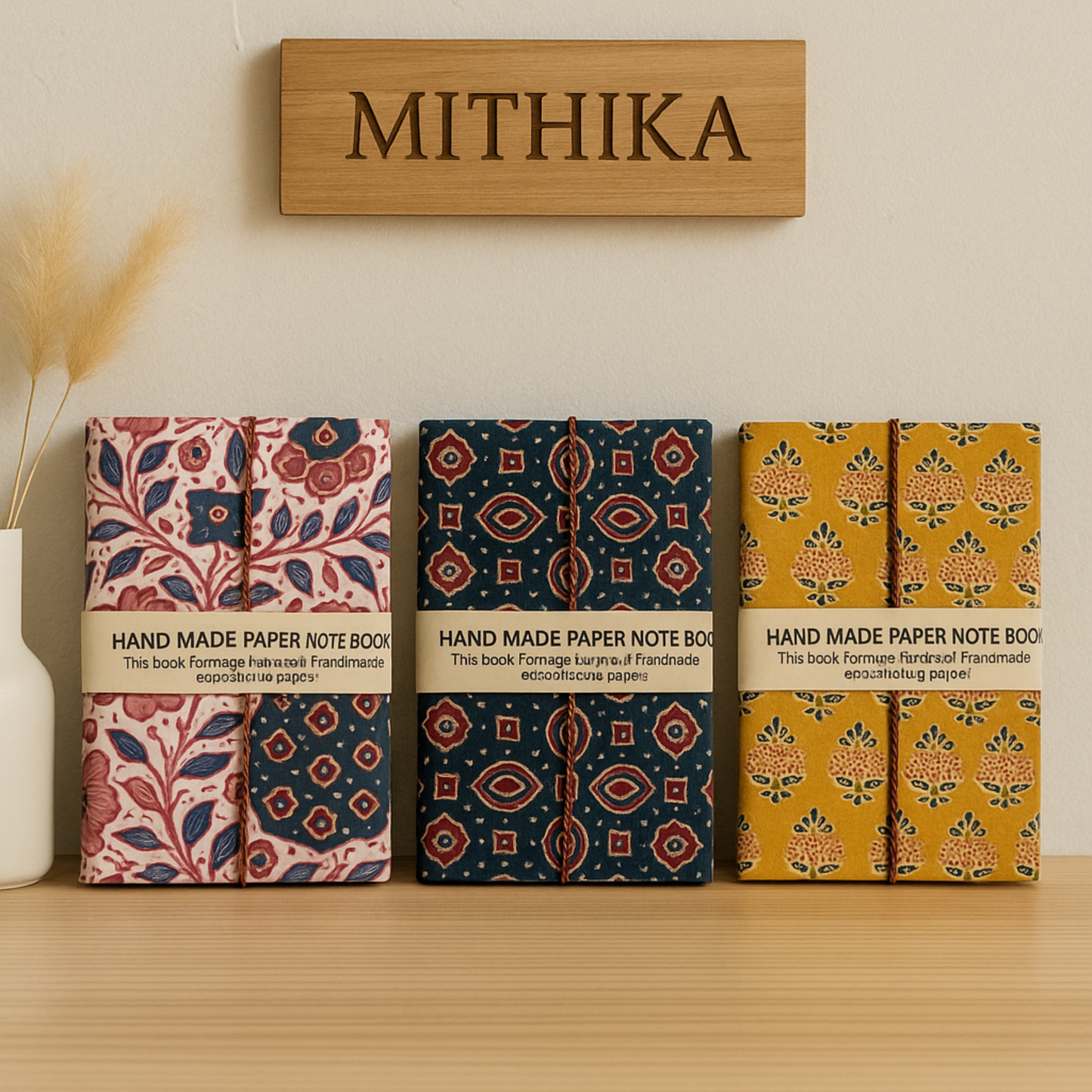 Handmade Notebook – Eco-Friendly Artisan Craft