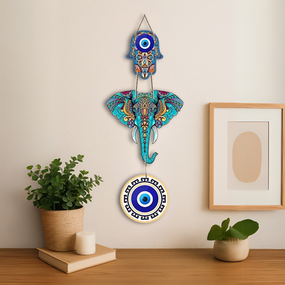 Mystic Evil Eye Wall Hanging