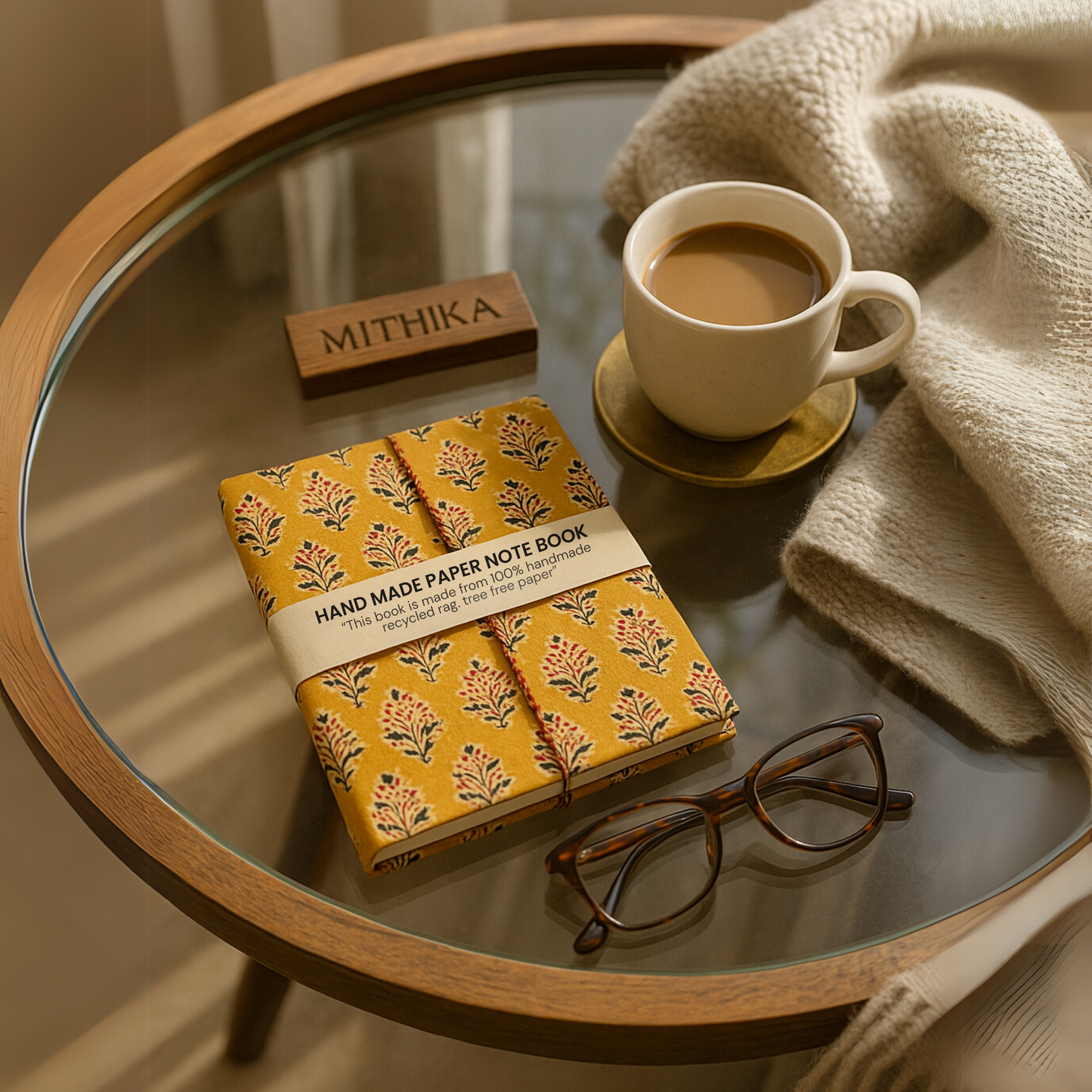 Handmade Notebook – Eco-Friendly Artisan Craft