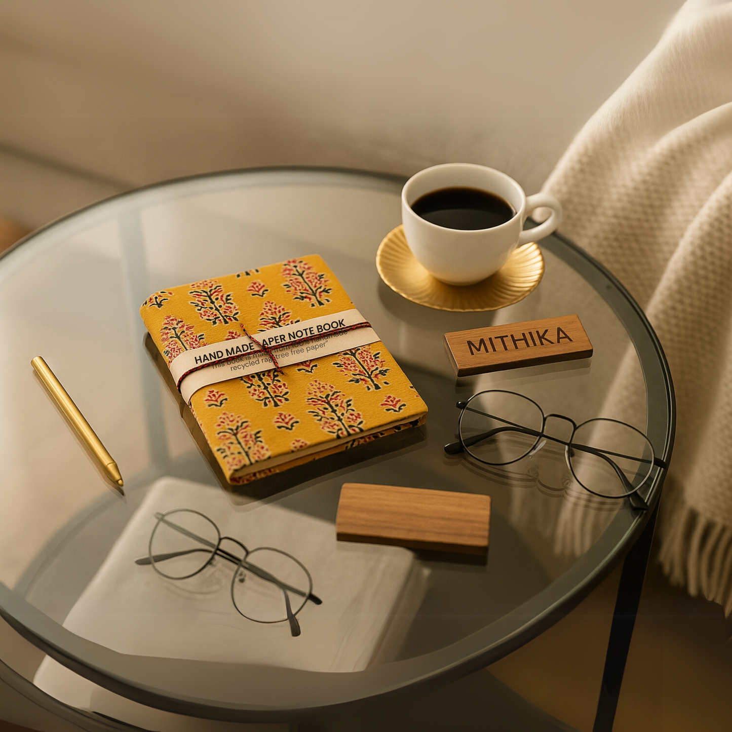 Handmade Notebook – Eco-Friendly Artisan Craft
