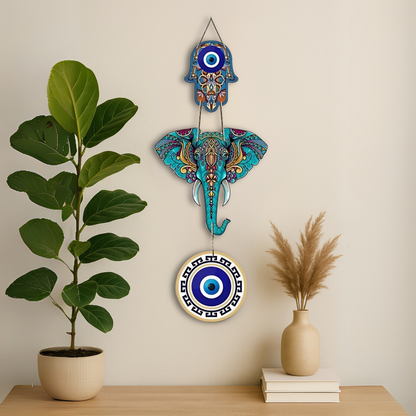 Mystic Evil Eye Wall Hanging