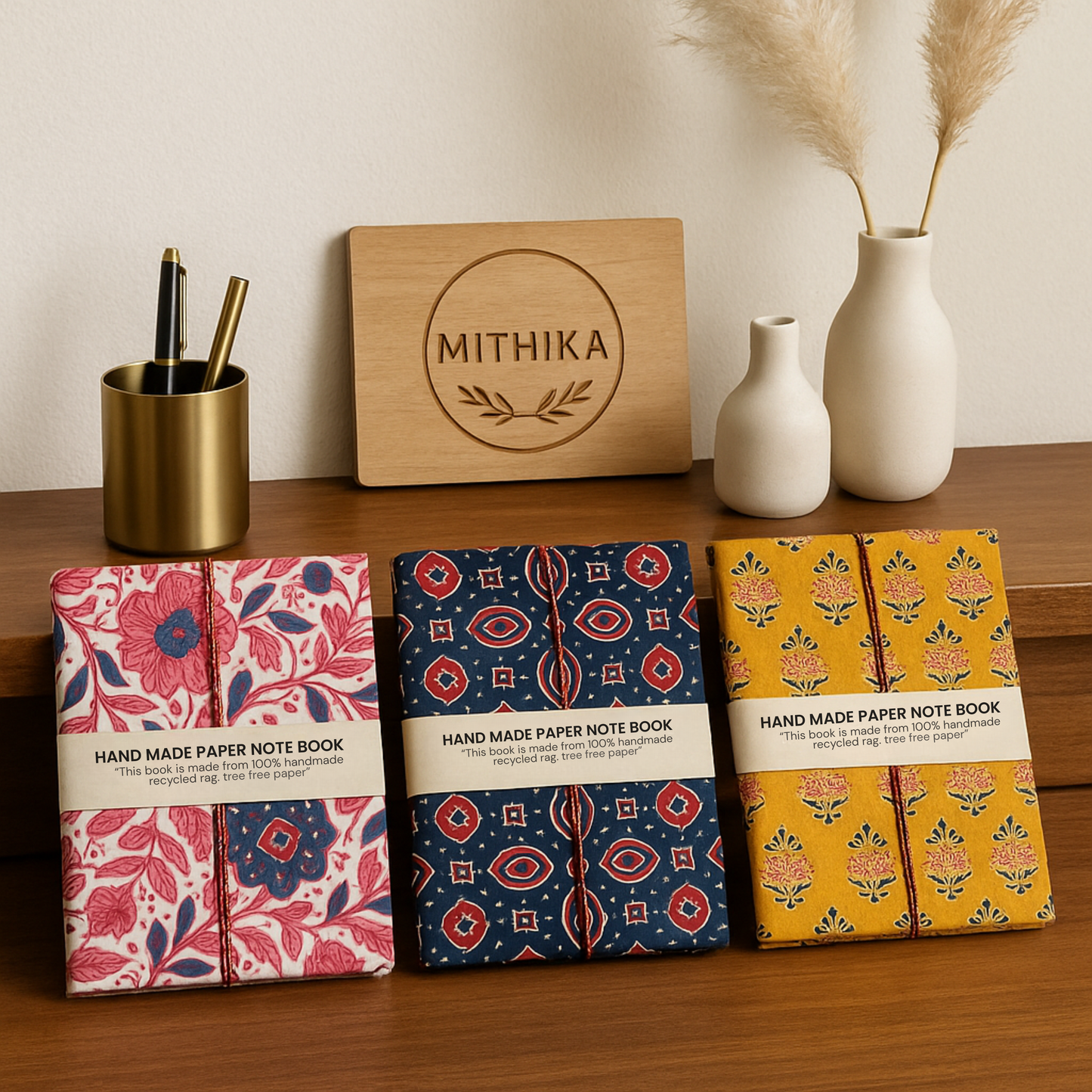 Handmade Notebook – Eco-Friendly Artisan Craft