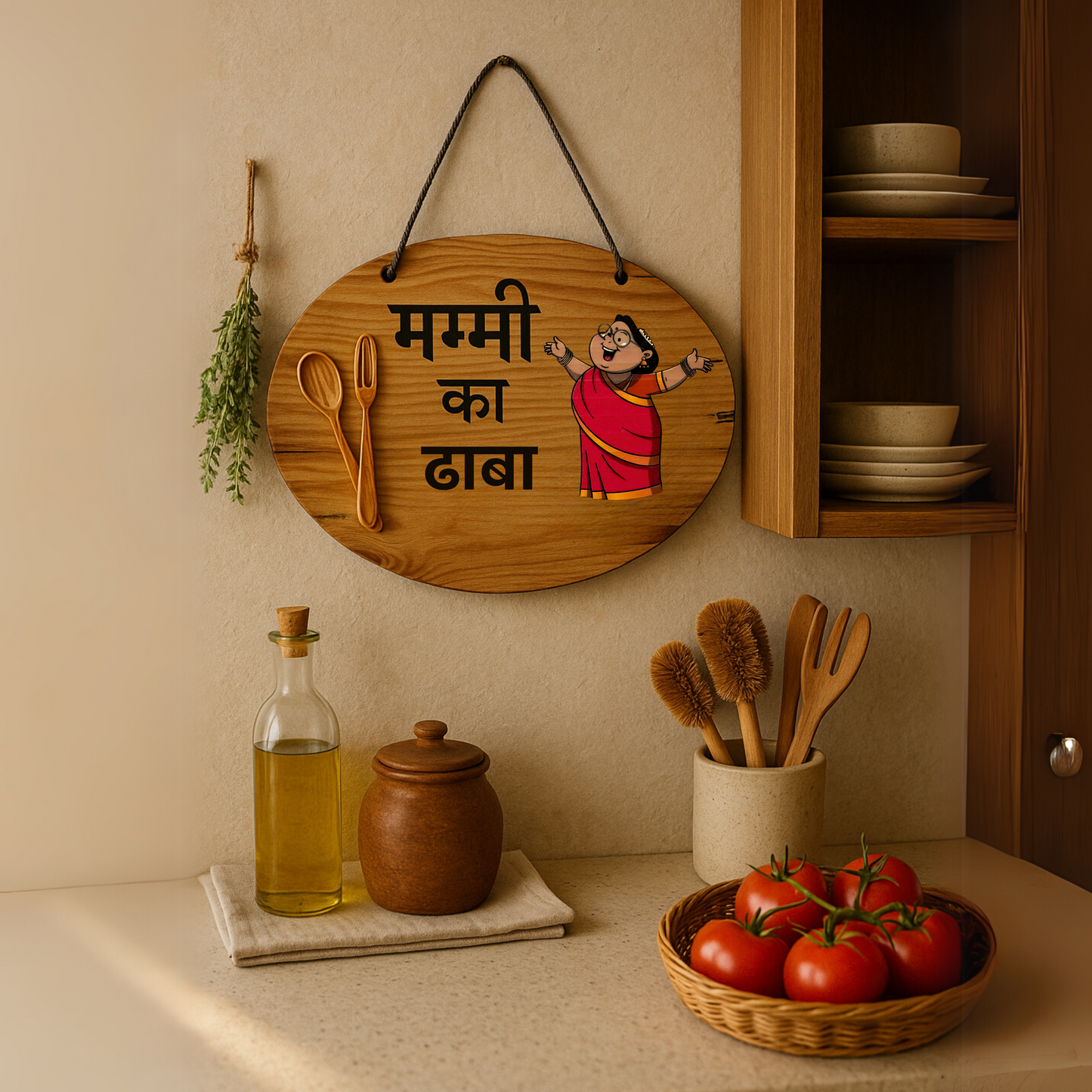 Kitchen decor , Wall Hanging , Home Decor ,  Mithika 
