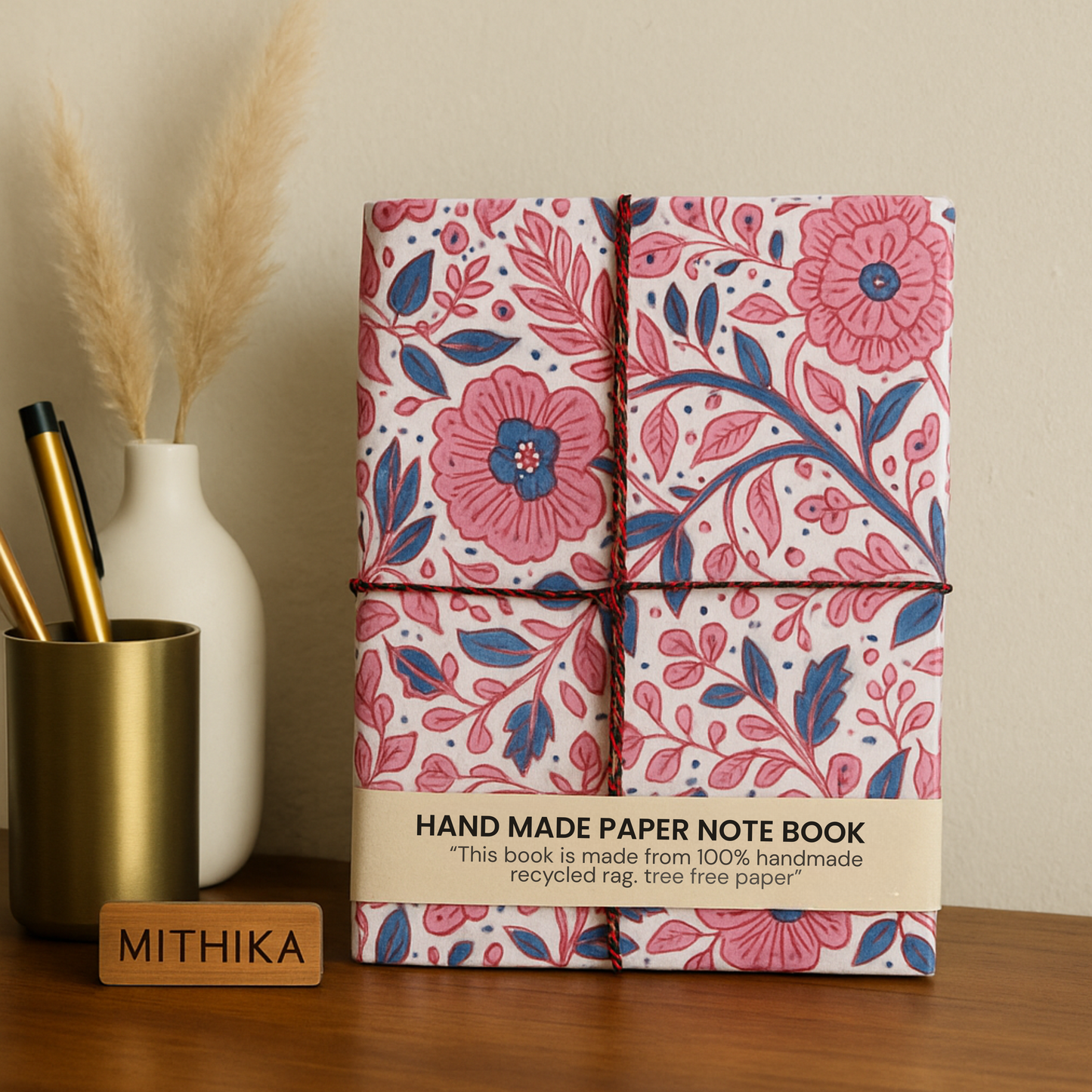 Handmade Notebook – Eco-Friendly Artisan Craft