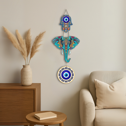Mystic Evil Eye Wall Hanging