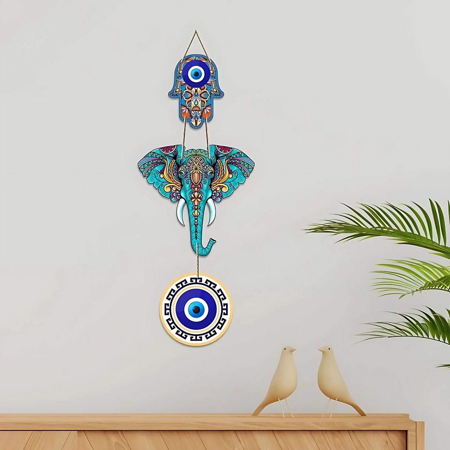 Mystic Evil Eye Wall Hanging