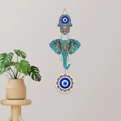 Mystic Evil Eye Wall Hanging