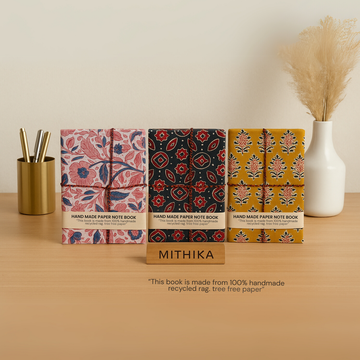 Handmade Notebook – Eco-Friendly Artisan Craft