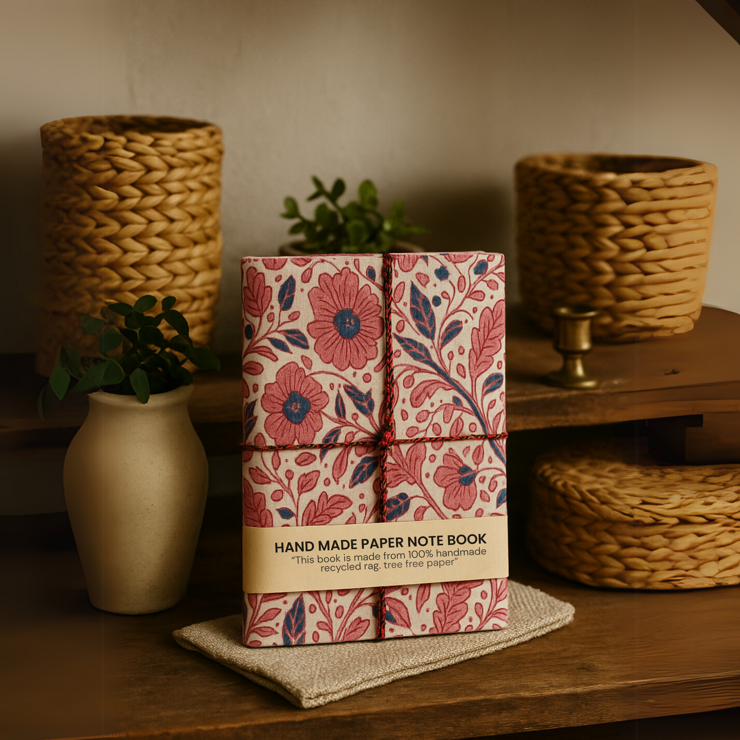Handmade Notebook – Eco-Friendly Artisan Craft